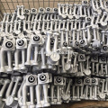 China aluminum foundry supply cast aluminum burner parts by gravity casting